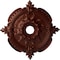 Ekena Millwork Benson Classic Medallion (Canopies up to 6 1/2"), 28 3/8"OD x 3 3/4"ID x 1 5/8"P, Antique Copper CM28BEACS - alternate 1